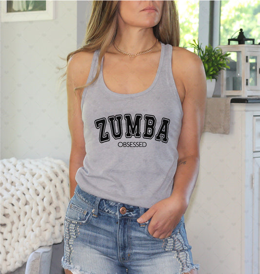 Zumba Obsessed DTF Transfer 100-50060EXCL t-shirt