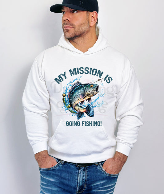 My Mission is Fishing DTF Transfer 100-60020EXCL