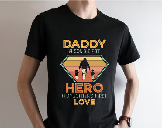 Daddy Sons Hero Daughter's Love DTF Transfer 20-30190