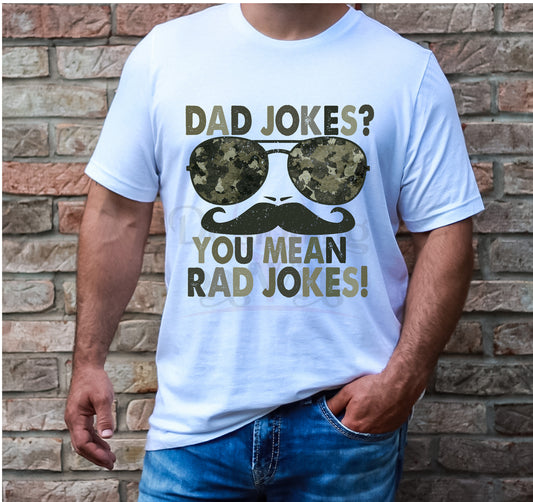 Rad Jokes Dad Jokes DTF Transfer 20-30270