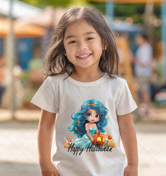 Happy Halloween Mermaid DTF Transfer 40-40660EXCL  t-shirt