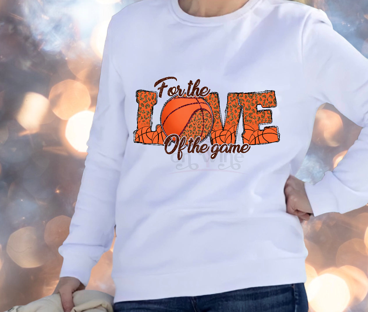 For the Love of the Game Basketball DTF Transfer 100-20020