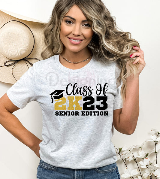 Class of 2K23 Senior Edition Gold DTF Transfer 140-10000