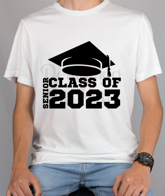 Senior Class of 2023 Black DTF Transfer 140-10030