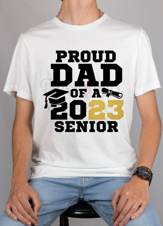 Proud Dad of a 2023 Senior Gold DTF Transfer 140-10300