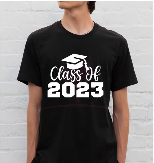 Class of 2023 White DTF Transfer 140-10570
