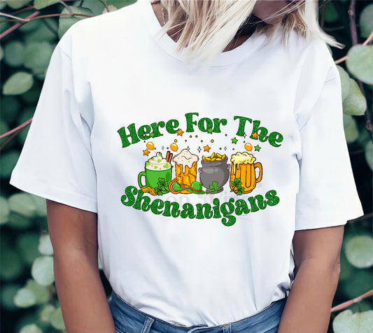 Here for the Shenanigans DTF Transfer 40-80290EX