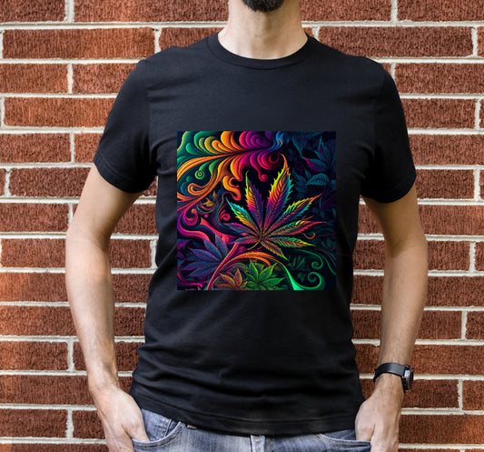 Psychedelic Weed 1 DTF Transfer 50-70170